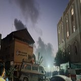 \ud83d\uddbc مراسل شهاب : استهداف من الطيران الحربي بمحيط مستشفى الاندونيسي شمال القطاع.