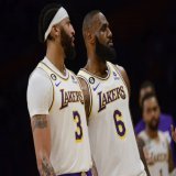 The Lakers are 16-4 in the playoffs when both LeBron and AD score 20+ points.  Game 1: AD - 30 pts, LeBron - 22 pts, Lakers win Game 2: AD - 11 pts, LeBron - 23 pts, Lakers lose Game 3: AD - 25 pts, LeBron - 21 pts, Lakers win  Warriors are in troubl