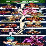 My wishlist for 2023 Dokkan this year!   Would be cool if some of this happens, if not, that's alright!