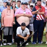 How am I supposed to CHIP with that belly hanging out, Doug!?  #PresidentsCup