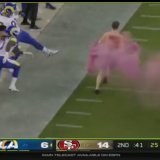 BREAKING: Audio has been obtained of Bobby Wagner leveling the idiot fan who ran onto the field.