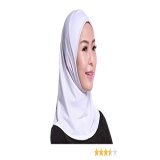 Lijun Womens Muslim Cotton Mini Hijab Kopftuch Vollfarbige Vollkappe Innenkappe Islamic Arab Wrap Schal Turban Hut Kopfbedeckung #Amazon