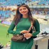 #KinzaHashim witnessed the amazing victory of Pakistan  #PAKvIND #INDvsPAK