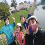 年度末は朝早くから皇居ラン 芸能人対抗駅伝でご一緒させて頂いた才木玲佳さんとSUIさん、そしてマラソン250km世界２位の尾藤朋美さんと #ランニング のモチベーションが高い皆様方なので、とても気持ちよく走れました。美しく走ることはテーマ。 来年度は #マラソン にもまた挑もうかと思います。
