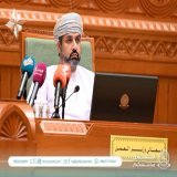 خلال مناقشة #بيان_وزير_العمل،،   معالي وزير @Labour_OMAN يؤكد على استمرار صرف مكافأة الأمان الوظيفي لمستحقيها مع الإشارة إلى نقل حوكمتها مستقبلًا لـ #منظومة_الحماية_الاجتماعية.