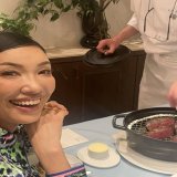 アンミカさんと肉 『食事はその人たちとの気もいただく。だからいい人たちと食べなあかんねん！』いただきました