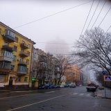 Київ сьогодні був туманний і дуже гарненький