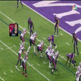 This was ruled an "incomplete pass"   Was Hunter Henry robbed?