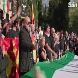 Meloni "l'Italia deve riconquistare il suo ruolo internazionale"...sul Sun il #raveparty di Predappio... #Predappio #Piantedosi #fascisti