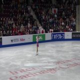 Rinka Watanabe performed her free program &ldquo;Jin&rdquo; at Skate Canada International 2022.   3A, 3Lo, 3Lo<+3T<, 3F(!), 3Lz+2A+SEQ, 2A+1Eu+3S, 3Lz<<  Free program score: 134.32 (TES: 68.93 PCS: 65.39)  Total score: 197.59  #RinkaWatan