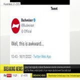 "Well, this is awkward ..."  World Cup sponsor Budweiser reacts to the news that fans will not be allowed to buy alcohol around stadiums in Qatar.  Read more here     Sky 501, Virgin 602, Freeview 233 and YouTube0:4451.1K views