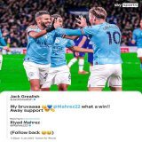 Riyad Mahrez needs one more assist from Jack Grealish