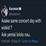 Update - Boda Ayo concert tickets = 20k. Still on the market. Asake concert tickets = 70k Sold Out.  Yemisi Lololo Liberated.