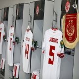 Inside the Wydad AC dressing room !   #DimaWydad #CAFCLFINAL