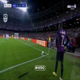 CLグループステージ  バルセロナ vs プルゼニ(5-1)  12'  1-0ケシエ(クンデ 34'  2-0レヴァンドフスキ(ロベルト 44'  2-1ジャン 48'  3-1レヴァンドフスキ(デンベレ 67'  4-1レヴァンドフスキ(フェラン 71'   5-1フェラン(デンベレ