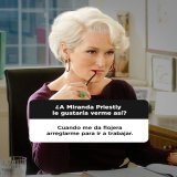 Trato de hacer sentir orgullosa a Miranda pero nada más no puedo. ¿qué otro momento se te ocurre? Este #MiércolesDePelícula no te pierdas de "El Diablo Viste A La Moda" A LAS 18:00HRS ARG.