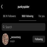2308023 || معلومة :  مُصففة شعر فرقة وجسن قامت بمُتابعة حساب سوجين كما أن المُصمم punky spider الذي يُصمم أزياء المشاهير وأيضاً ألبومات فرق شركة SM و المُنفرد Woodz يُتابع سوجين .  * punky spider قام بتصميم أزياء سويون في الفيديو الموسيقي Beam Beam .