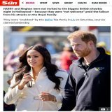 &ldquo;The US team was reminded that Harry&rsquo;s arch-nemesis, his brother #PrinceWilliam, is president of #BAFTA.  &ldquo;So for them to roll out the red carpet to Harry and his wife would be like setting off a nuclear bomb. It&rsquo;s a #NoGO.   