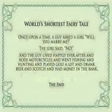 vaastavngo: Just For Smiles: On this #WomensDay, with #ValentinesDay just gone by, we would like to share The World's Shortest Fairy Tale!  #WomensDay2023