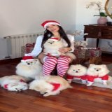 Mi preciosa familia y yo os deseamos una Feliz Navidad \ud83c\udf84\ud83d\udc36\ud83c\udf85\ud83c\udf81\ud83d\ude4f Mucho amor en vuestros corazones \ud83e\udd70