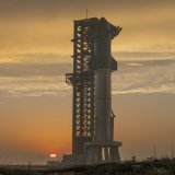 T-12 hours until the first flight test of a fully integrated Starship and Super Heavy rocket; targeting ~8:00 a.m. CT for liftoff &rarr;