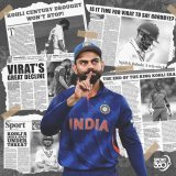 The King shuts up his doubters once again   #INDvSL