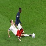 Key passes in the first half of #FRADEN:    Ousmane Dembele (3)  Kylian Mbappe (3)  ???????????????????????????? (1)  The French threat looks to be out wide.