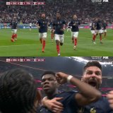 FRANCE GOES UP 1-0 ON ENGLAND   #FIFAWorldCup