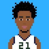 NBA Pixel Stars   Hassan Whiteside   1/1  #NFT #nftartgallery #NBAEXTRA #ETH #Pirates