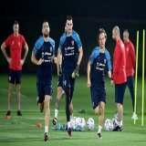Croatia vs Morocco - In the 17th minute, Peridic comes close with a long-ranger for Croatia  #MAR  #HRV  #FIFAWorldCup  #Qatar2022  LIVE UPDATES -