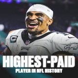 Jalen Hurts officially secured the bag