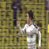 【ファーストゴール】#京都サンガFC #荒木大吾 がボールを奪い最後は #大前元紀 の美麗シュート \ud83d\udfe3 \u2728  #ルヴァンカップ \ud83c\udfc6 グループステージ第 6️⃣節   \ud83c\udd9a柏&times;京都  \ud83d\udcfaJ SPORTS4／スカチャン7  この試合のご視聴はこちらから \ud83d\udc47   @REYSOL_Official @sangafc
