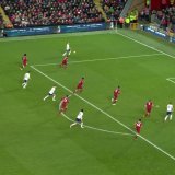 a very nice goal from Victor Wanyama against Liverpool