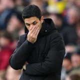 Mikel Arteta has faced Everton three times at Goodison Park since becoming Arsenal manager.  He's lost all three games.
