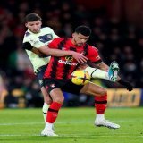 R&uacute;ben Dias' game by numbers vs Bournemouth:  \u25c9 147 touches (most) \u25c9 119 passes complete (most) \u25c9 7 clearances made (most) \u25c9 4 tackles made (most for Man City) \u25ce 7 duels won \u25ce 3x possession won  He attempted more p