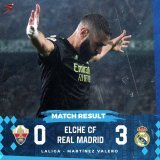 No problems for Real Madrid tonight