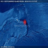 #earthquake M 5.9 - SOUTH SANDWICH ISLANDS REGION - 2023-02-18 21:27:57 UTC