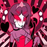 As February is wrapping up, I definitely had to make a pinup playmat design of my take on Stolas&rsquo; mother Andromeda and I also have missed drawing her and I&rsquo;m glad y&rsquo;all have enjoyed the art I&rsquo;ve drawn of her #ValentinesDay #Va