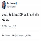 Moose Betts. Arson Judge. Coke Hamels