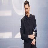Most wins of FIFA player of the year    Lionel Messi ()  Cristiano Ronaldo ()  Ronaldo ()   Zinedine Zidane ()  Ronaldinho ()