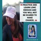 Practice and learn long enough and you will not be scared to make change. #teamsteele #discipline #hardwork #dedication #wellbeingadvisor #fitmoms #positivevibes #wednesdayvibes #onlygoodvibes #positiveenergy #healthylifestyle #mentalhealth #health #