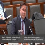 Minister Mendicino's Dept. gave contracts to McKinsey despite the fact that their advice recently had devastating impacts across the border. Not only this, these contracts are redacted beyond belief, leaving us to wonder what this govt is hiding from