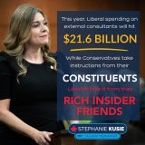 There is simply NO EXCUSE for this flagrant abuse of taxpayer dollars.  If you&rsquo;re sick of the Liberals outsourcing your hard-earned taxpayer dollars to their elite consultant friends, like and share this post.  It&rsquo;s time to bring home tra