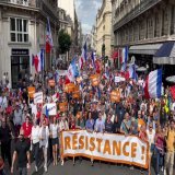 While tens of thousands are protesting the EU and NATO in Prague, thousands are doing the same in Paris today. Europeans are fed up with the blowback from Western imposed sanctions on Russia (read: skyrocketing energy prices). Take a look: