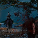 Ciri cuts down thug after thug from horseback.      #TheWitcher3WildHunt #VirtualPhotography #ThePhotoMode
