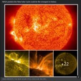 There is that darn #GlobalWarming  thing  #NASA predicts the New Solar Cycle could be the strongest in history