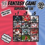Fantasy Playoff Game Finale  #SBLVII&nbsp; Edition  -) retweeted/liked diesen Tweet -) pickt 3 players of choice  Fantasy points x SB Multiplikator  #NFLPlayoffs #SuperBowl&nbsp; #rannfl #stonedlackarmy #NFLHonors #ChiefsKingdom&nbsp; #FlyEaglesFly