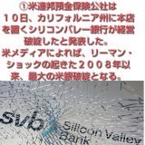 必読※【米銀SVBの経営破綻 まとめ】 リーマンショックの再来(画像参照)  総資産28兆円の米シリコンバレー銀行が経営破綻した。  2008年のリーマン以来最大の米銀破綻となる。  金利上昇の副作用により今後も金融破綻の連鎖を予想。 金融破綻連鎖がトリガーとなり、NASDAQ100は8000を目指すであろう