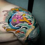 I think I can safely say I was the first person to get a #subnautica2 #tattoo as I got this one done a few months back before we announced the game. Thanks to Jack Goks for absolutely killing it with the design (