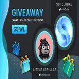 Big Gorilla Announcement    Proud to announce we have partnered up with @SuiGlobal to Create a HUGE Giveaway!   55 Gorilla Spots    Go to    Complete all task.   Claim Rewards.  10 Days   #SUI #SuiEcosystem #SuiNFTs #Suinami